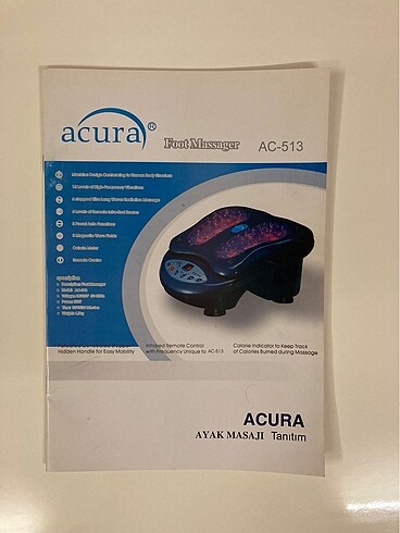 Philips Acura ayak masaj aleti