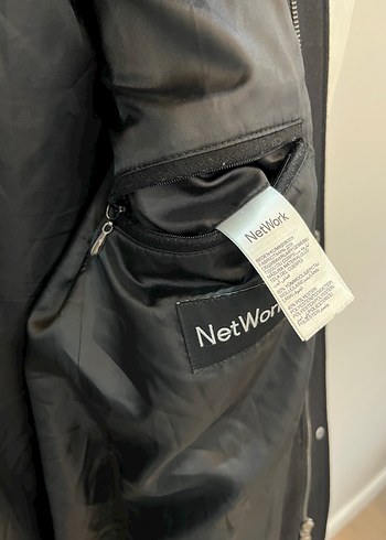 Düğmeli Siyah Midi Erkek Kaban - Görsel 6