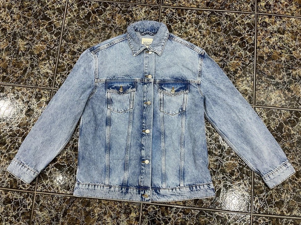 Mudo Kadın Mavi  Denim Ceket - Görsel 3