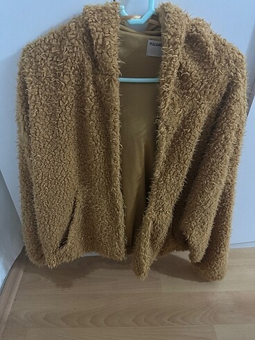 Pull and bear peluş ceket