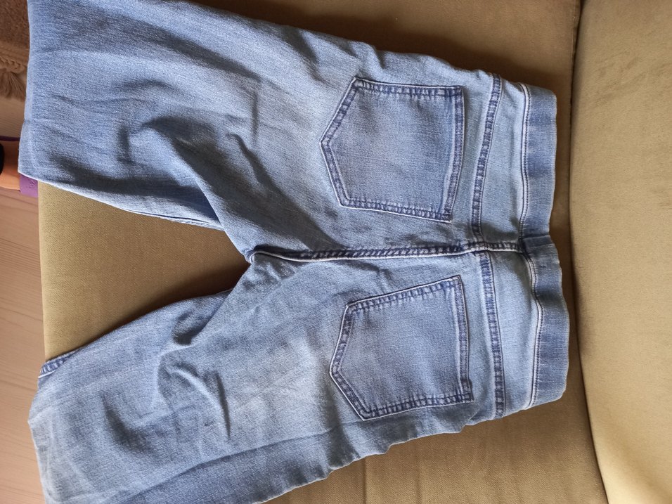 Kadın Mavi Denim Midi Boy Kot Pantolon - Görsel 2