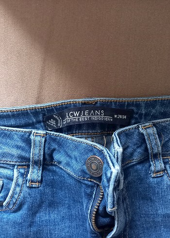 Kadın Mavi Dar Kesim Denim Jean - Görsel 2