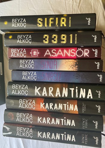 Beyza Alkoç Roman Seti - 9 kitap
