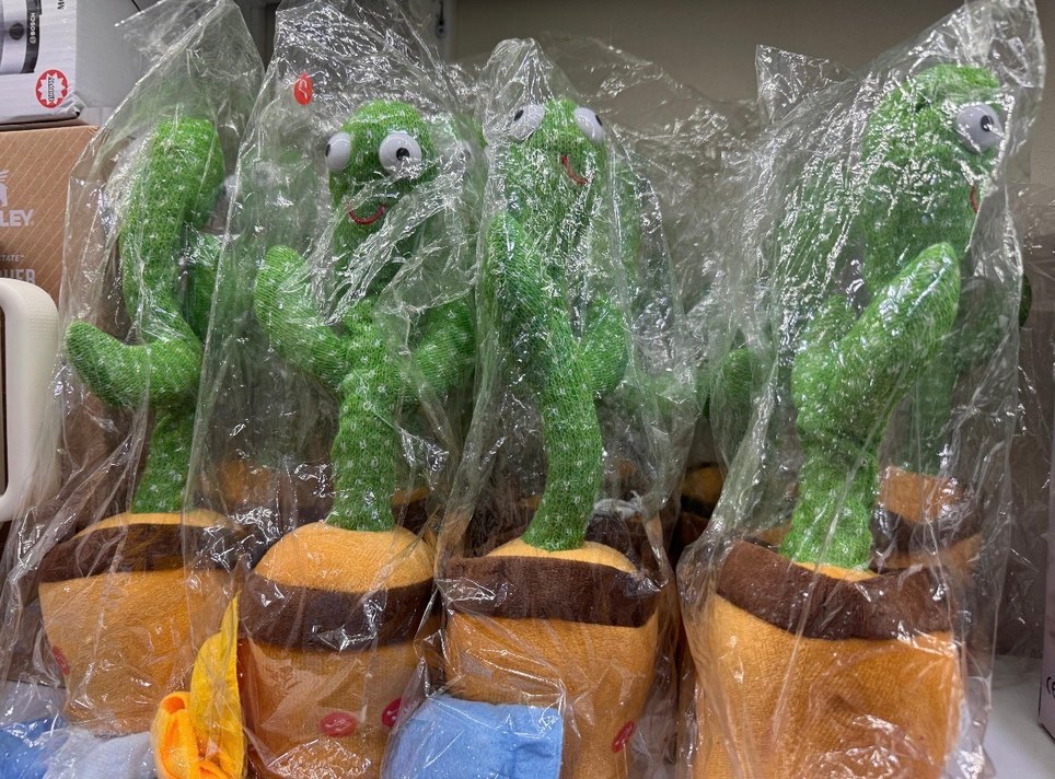 Konuşan kaktüs oyuncak - Görsel 2