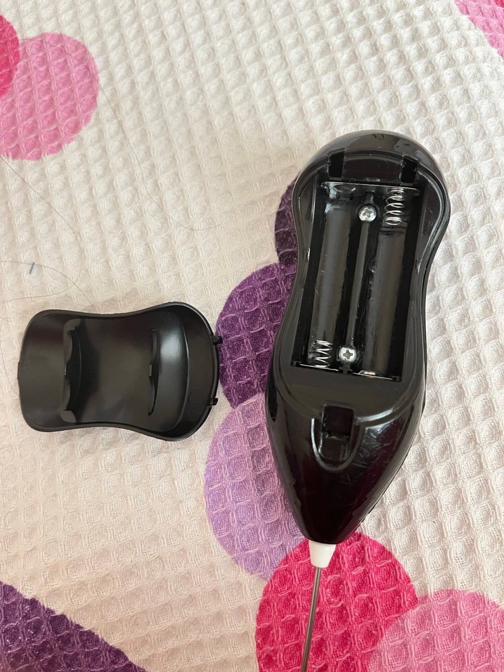 Siyah Mini Elektrikli Süt Köpürtücü - Görsel 3