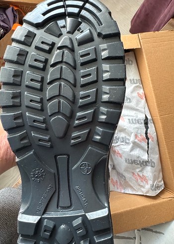 Mekap Gri Erkek Outdoor Ayakkabı Velcro Bantlı - Görsel 2