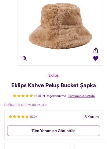 Kahverengi Kürklü Kadın Şapka - Görsel 5