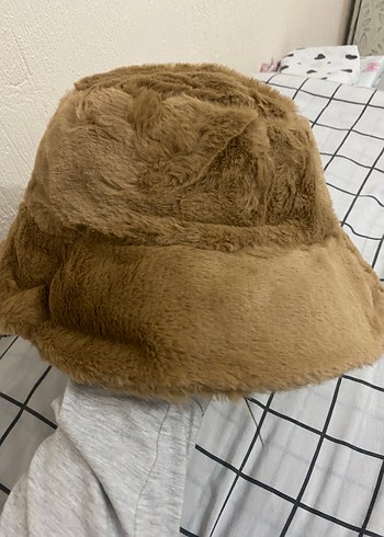 Kahverengi Kürklü Kadın Şapka - Görsel 3