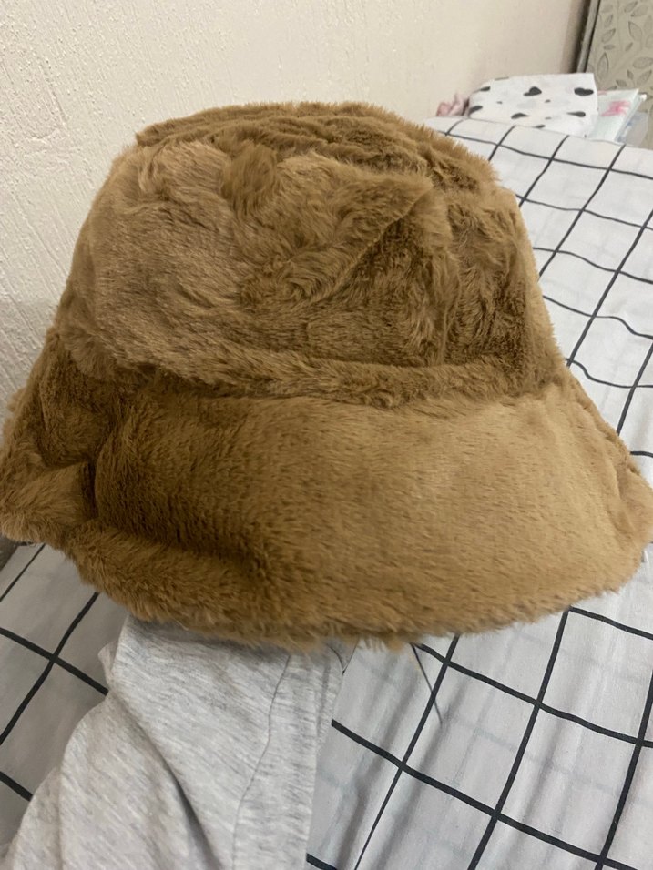Kahverengi Kürklü Kadın Şapka - Görsel 3