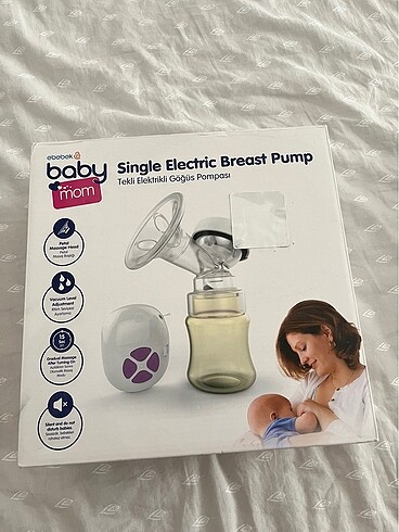 Elektrikli göğüs pompası