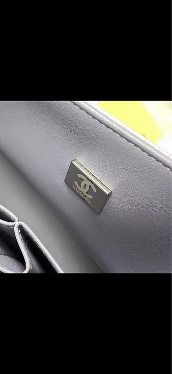 Beden mor Renk Chanel classic flap canta