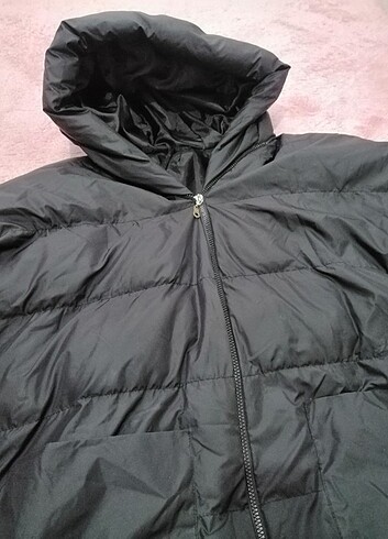 l Beden Oversize kapüşonlu mont