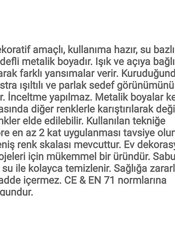 Diğer Cadence Bakır Simli Boya (602)