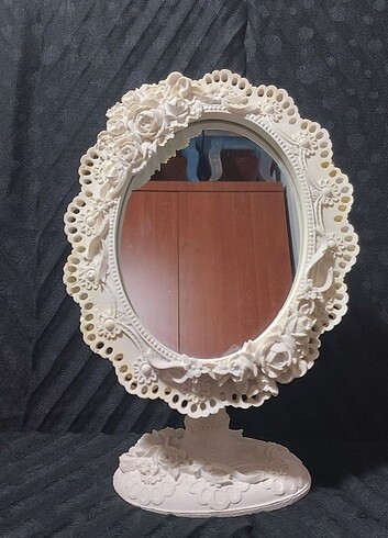 Beden beyaz Renk Ham Polyester ayarlanabilir Makyaj Masası Aynası