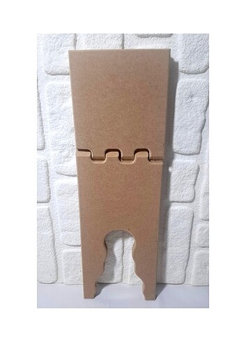 Ahşap Sanat Ahşap Boyanabilir MDF EL YAPIMI RAHLE