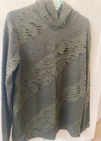 Erkek kapşonlu sweatshirt 