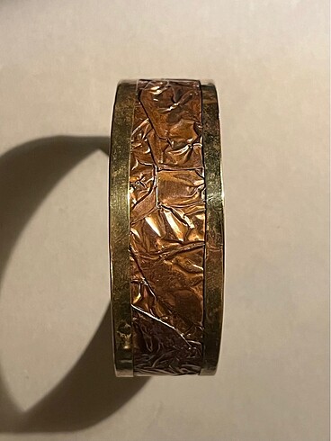 Tasarımcı Bakır pirinç el yapımı vintage etnik cuff bangle