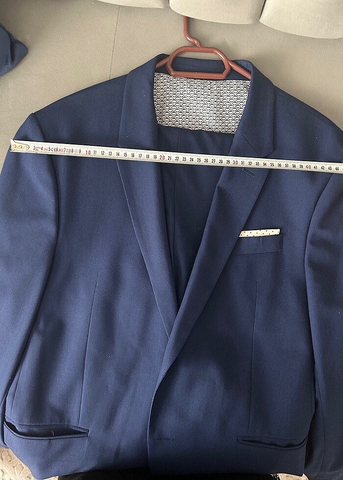 Lacivert takım elbise - Görsel 4
