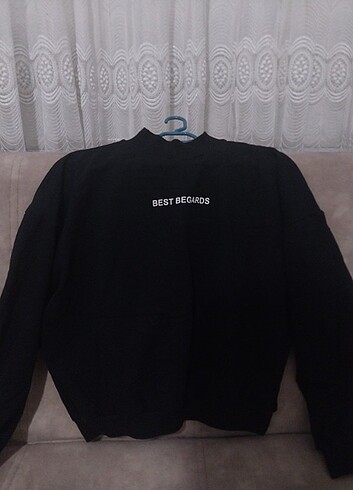 trendyolmilla siyah sweatshirt