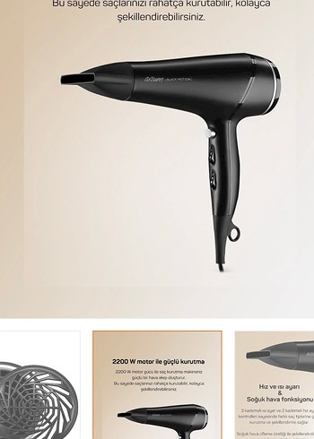 Arzum Saç Kurutma Makinesi - Görsel 3