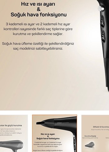Arzum Saç Kurutma Makinesi - Görsel 5