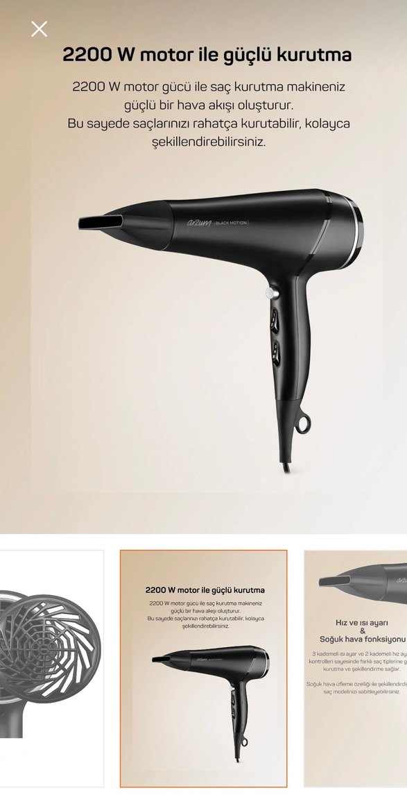 Arzum Saç Kurutma Makinesi - Görsel 3