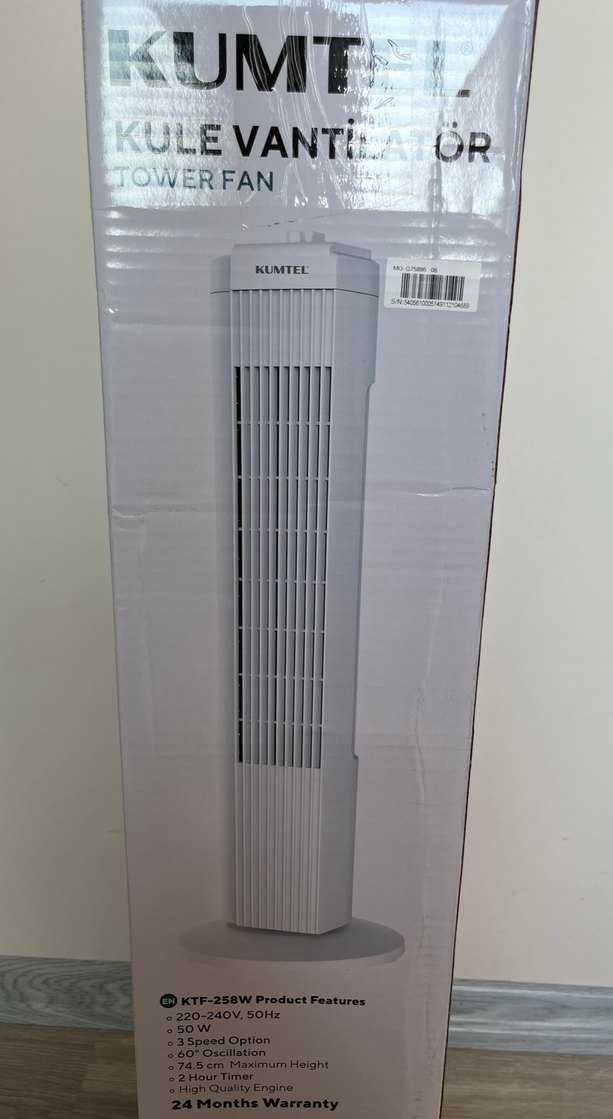 Kumral kule tipi vantilatör - Görsel 5