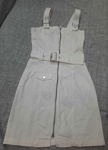 xs Beden Beyaz H&M harika mini kot jile