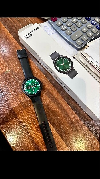 samsung watch 6 classic 47mm çiziği vuruğu yoktur