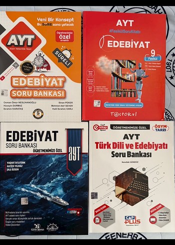 AYT Edebiyat Soru Bankası Seti