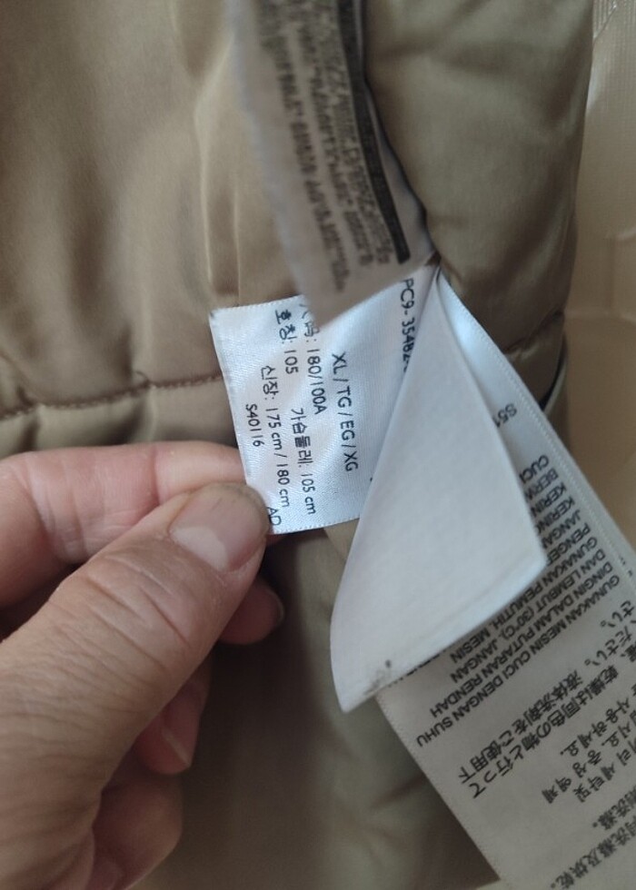 Levi strauss & co erkek termal erkek kaban — görsel 11/11