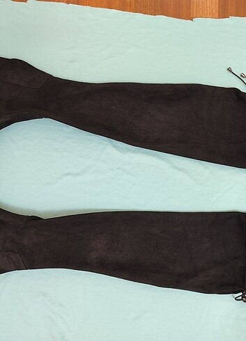 Kadın süet çizme - Görsel 3