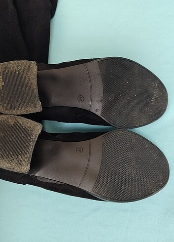 Kadın süet çizme - Görsel 4