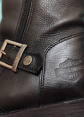 37 Beden siyah Renk Harley Davidson sıfır kadın bot