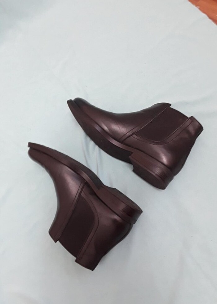 İnci marka. Kadın deri bot - Görsel 5