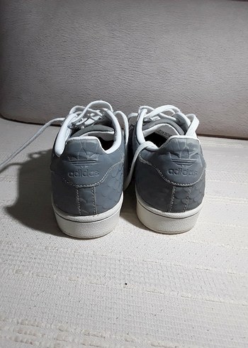 Adidas süper star kadın spor ayakkabı - Görsel 4