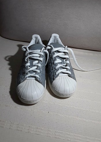 Adidas süper star kadın spor ayakkabı - Görsel 3