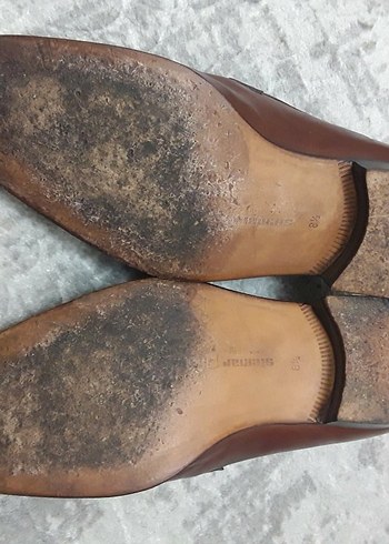 Stemar İtalyan marka. kahverengi deri erkek Ayakkabı - Görsel 4