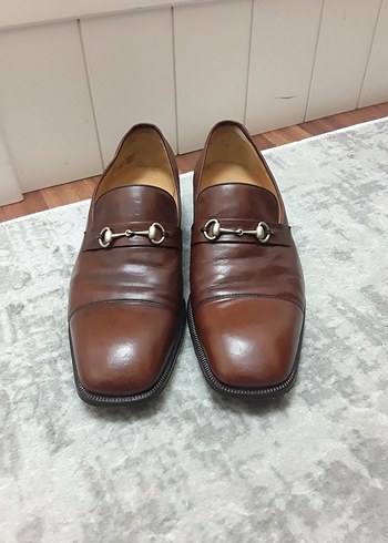 Stemar İtalyan marka. kahverengi deri erkek Ayakkabı - Görsel 2