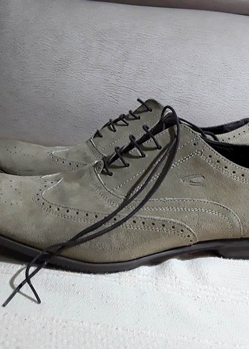 Camel. aktivya süet erkek klasik ayakkabı - Görsel 2