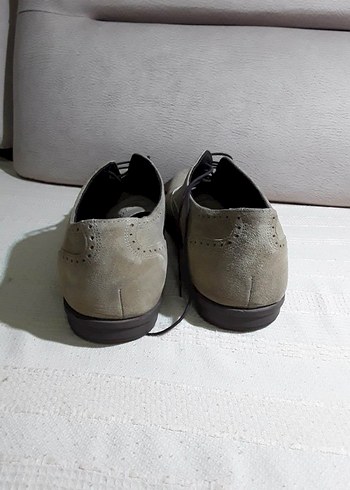 Camel. aktivya süet erkek klasik ayakkabı - Görsel 4