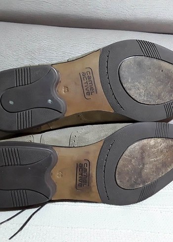 Camel. aktivya süet erkek klasik ayakkabı - Görsel 7