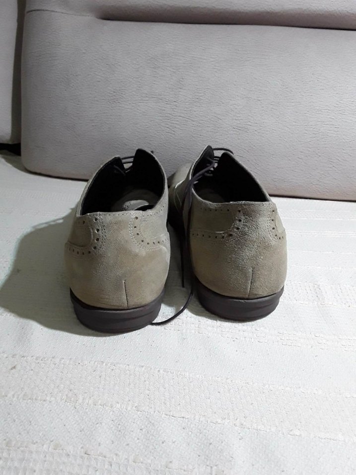 Camel. aktivya süet erkek klasik ayakkabı - Görsel 4