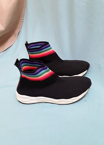 Elle marka kadın bez bot ayakkabı