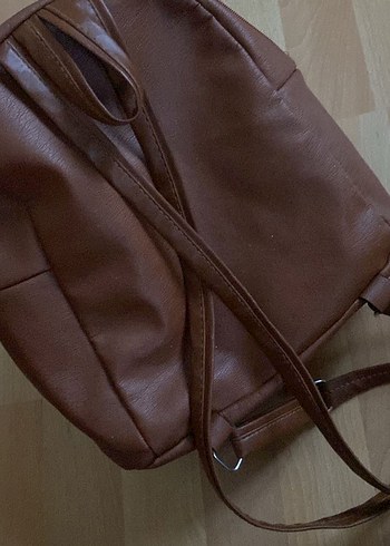 Bej Deri Püsküllü Kadın Çanta - Görsel 4