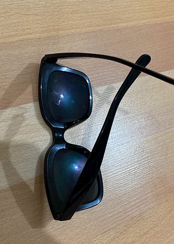 Parlak Siyah Gotik Kadın Güneş Gözlüğü - Görsel 6