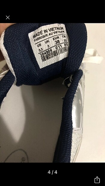 38 Beden New balance spor ayakkabı