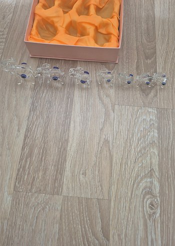 Altın Renkli Cam Figürin Seti - Görsel 3