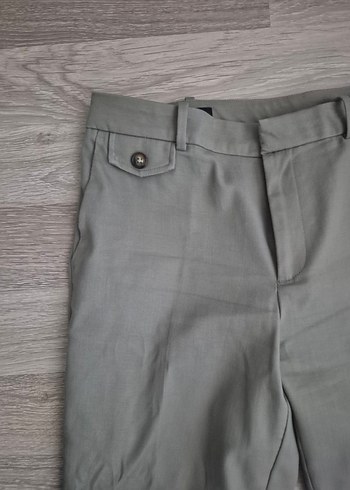 Gri Kadın Kumaş Pantolon - Görsel 5