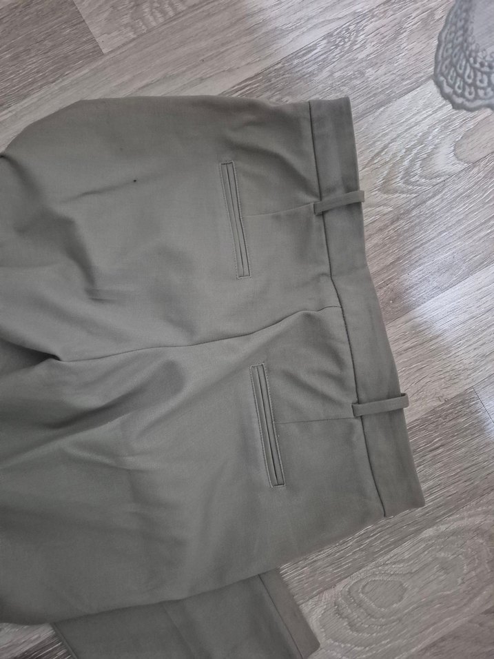 Gri Kadın Kumaş Pantolon - Görsel 2